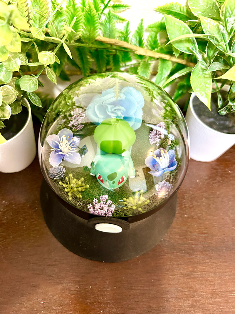 #001 Bulbasaur Pokeball Terrarium - Image 2