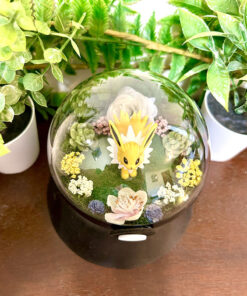 Alternative view of #135 Jolteon Pokeball Terrarium