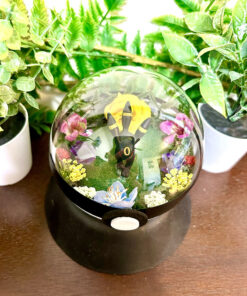 Alternative view of #197 Umbreon Pokeball Terrarium