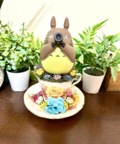 Totoro Tea Cup Terrarium